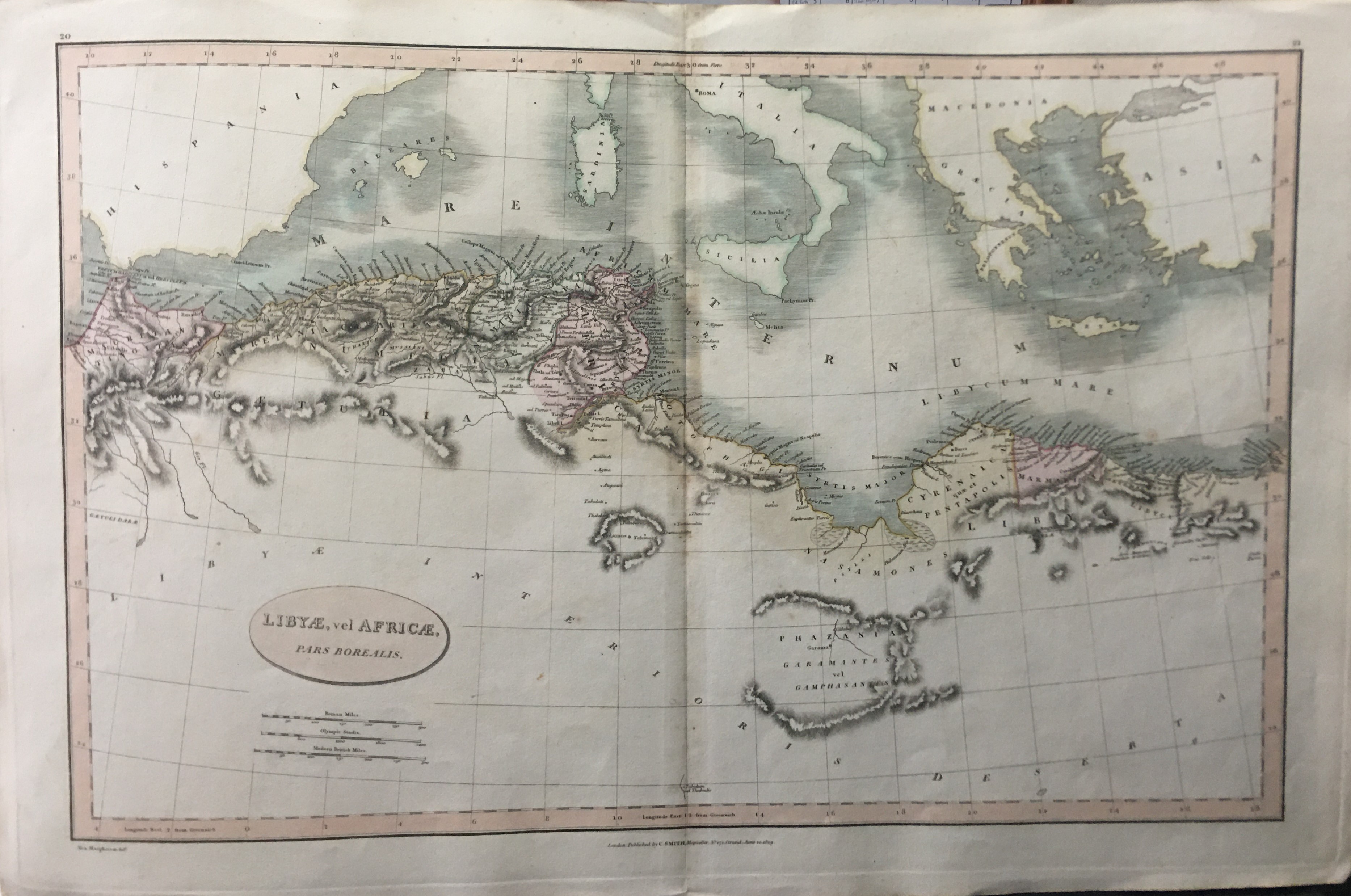 Rare Ancient World Collection of 5 Classical Antique Maps 1809. - Image 2 of 6