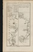 Taylor & Skinner 1777 Ireland Map Athlone Tuam Hollymount Co Mayo Co Galway.