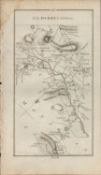 Taylor & Skinner 1777 Road Map Londonderry Letterkenny Clogher Augher Strabane.