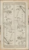 Taylor & Skinner 1777 Ireland Map Athlone Killinure Longford Roscommon Etc.