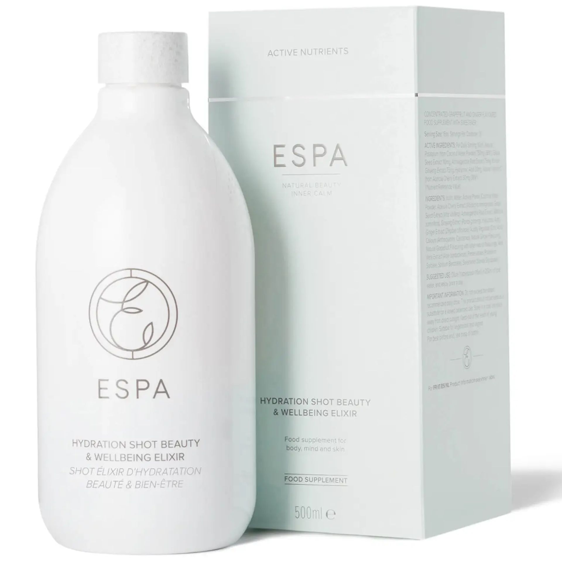 20 x ESPA Hydration Beauty and Well Being Shot 500ml RRP £1000