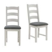 Norbury Dining Chair - Set of 2 - Grey £195