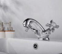 Brand New Boxed Bathstore Bensham 1895 Mono Basin Mixer - Chrome RRP £65 **No Vat**