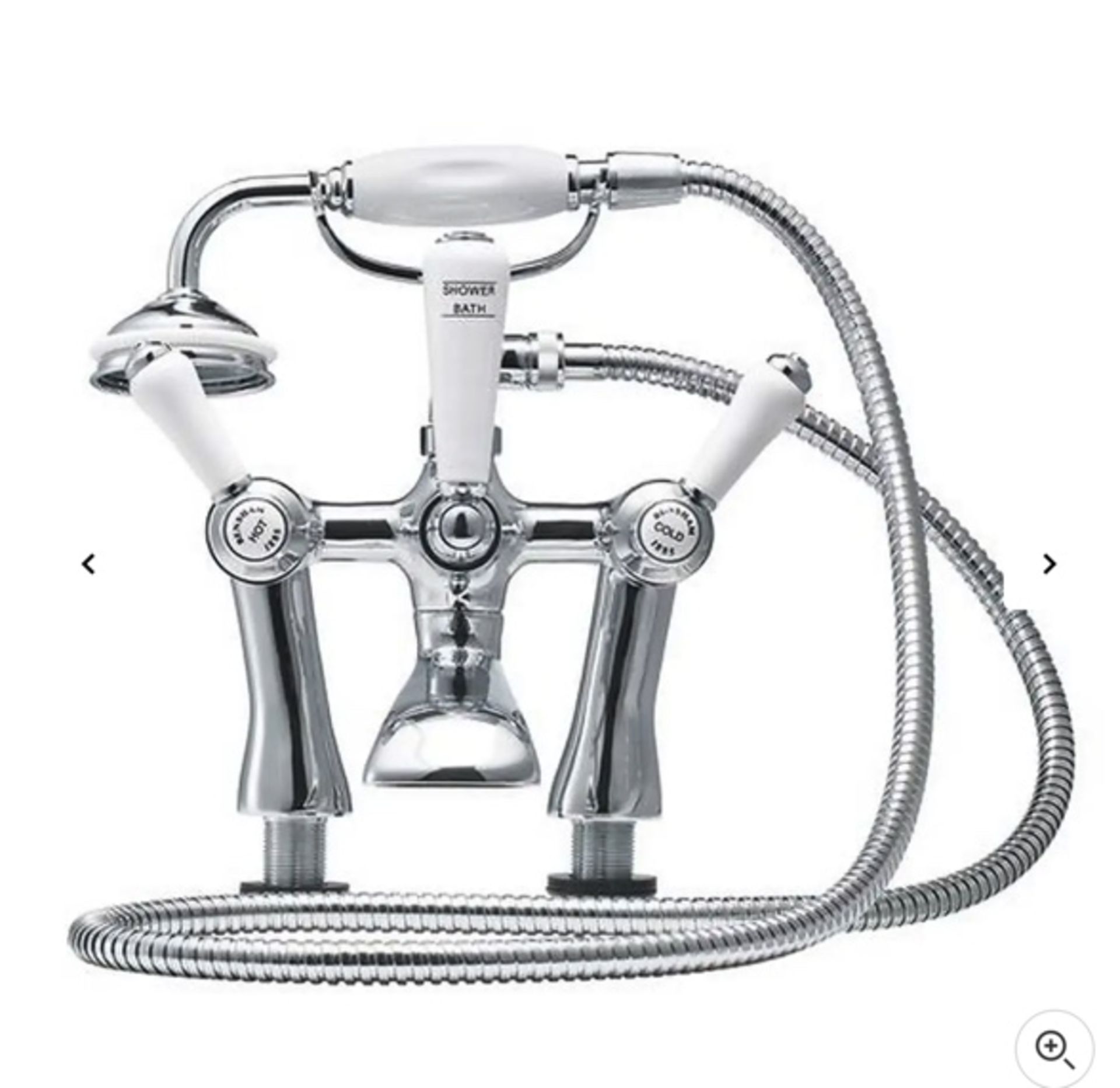 Brand New Boxed Bensham Lever Head Bath Shower Mixer Tap RRP £150 **No Vat**