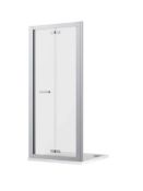 Brand New Boxed Lustre 900mm Bi-Fold Door Shower Door RRP £525 **No Vat**