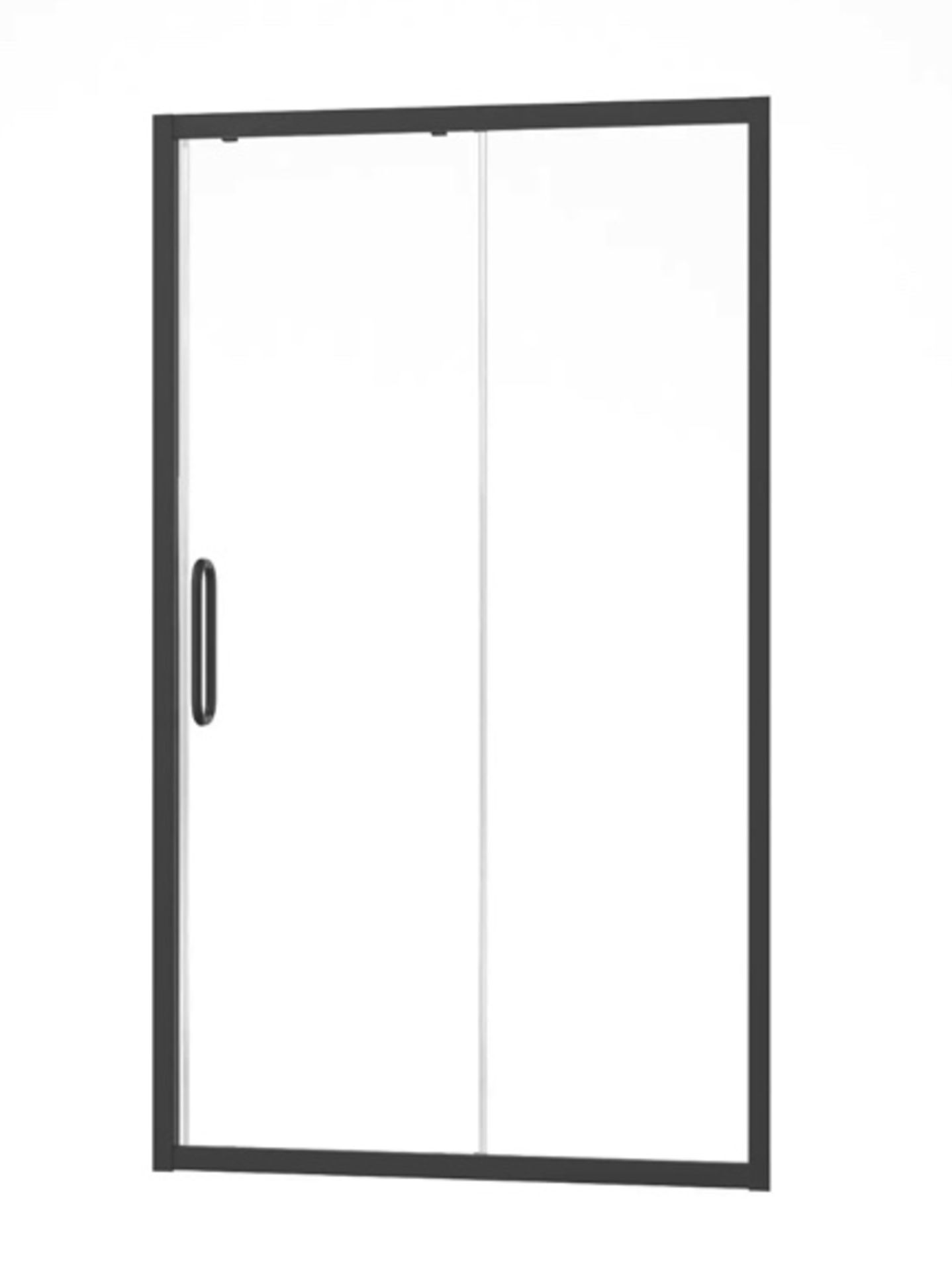 Brand New Boxed Noir 1400mm Black Shower Enclosure Sliding Door RRP £580 **No Vat**