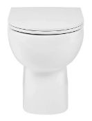 Brand New Boxed Newton Back to Wall Toilet with Soft Close Toilet Seat RRP £200 **No Vat**