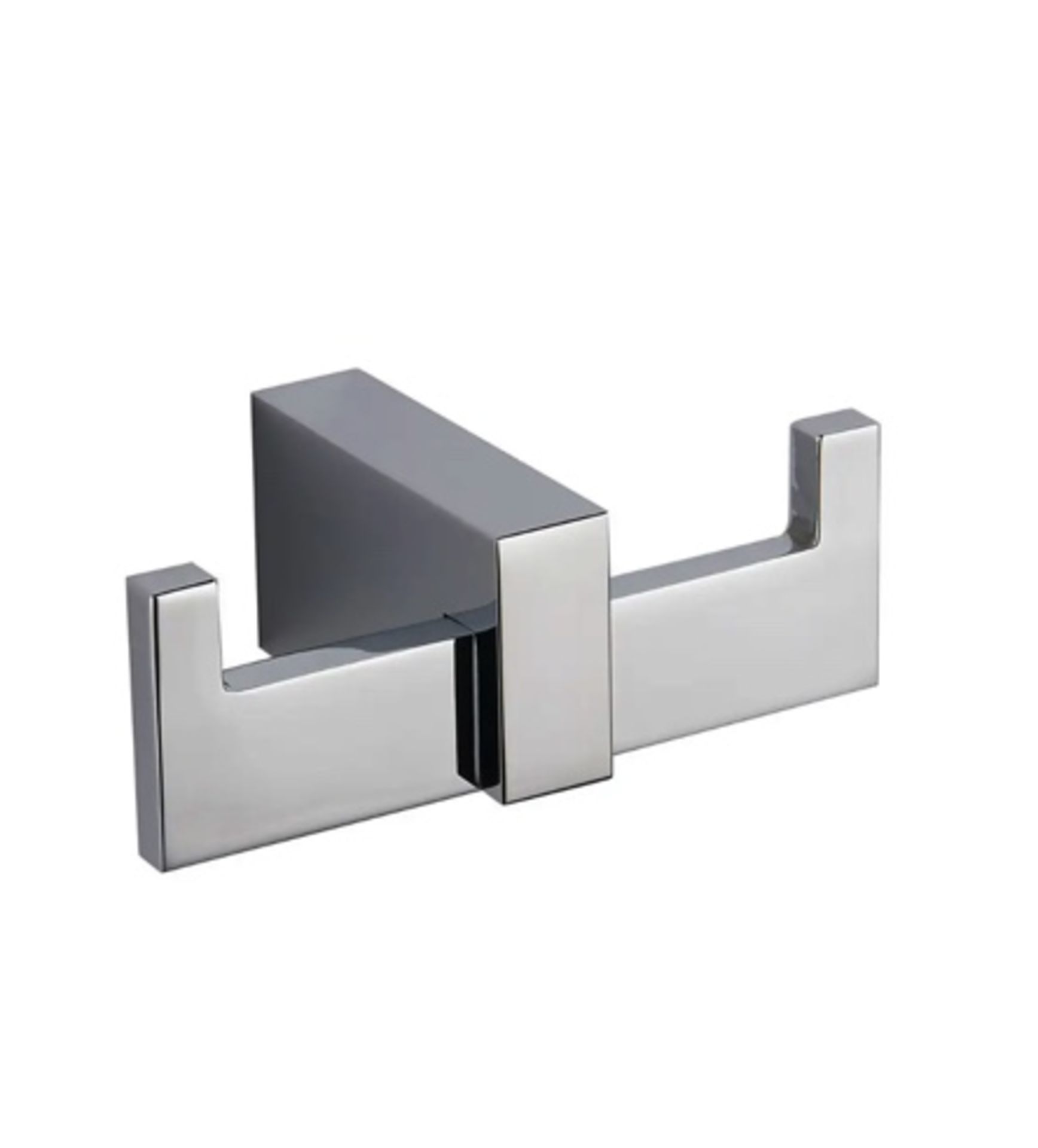 Brand New Boxed Square Chrome Robe Hook RRP £15 **No Vat**