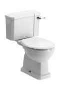 Brand New Boxed Whitechapel Close Coupled Toilet excluding Toilet Seat RRP £245 **No Vat**