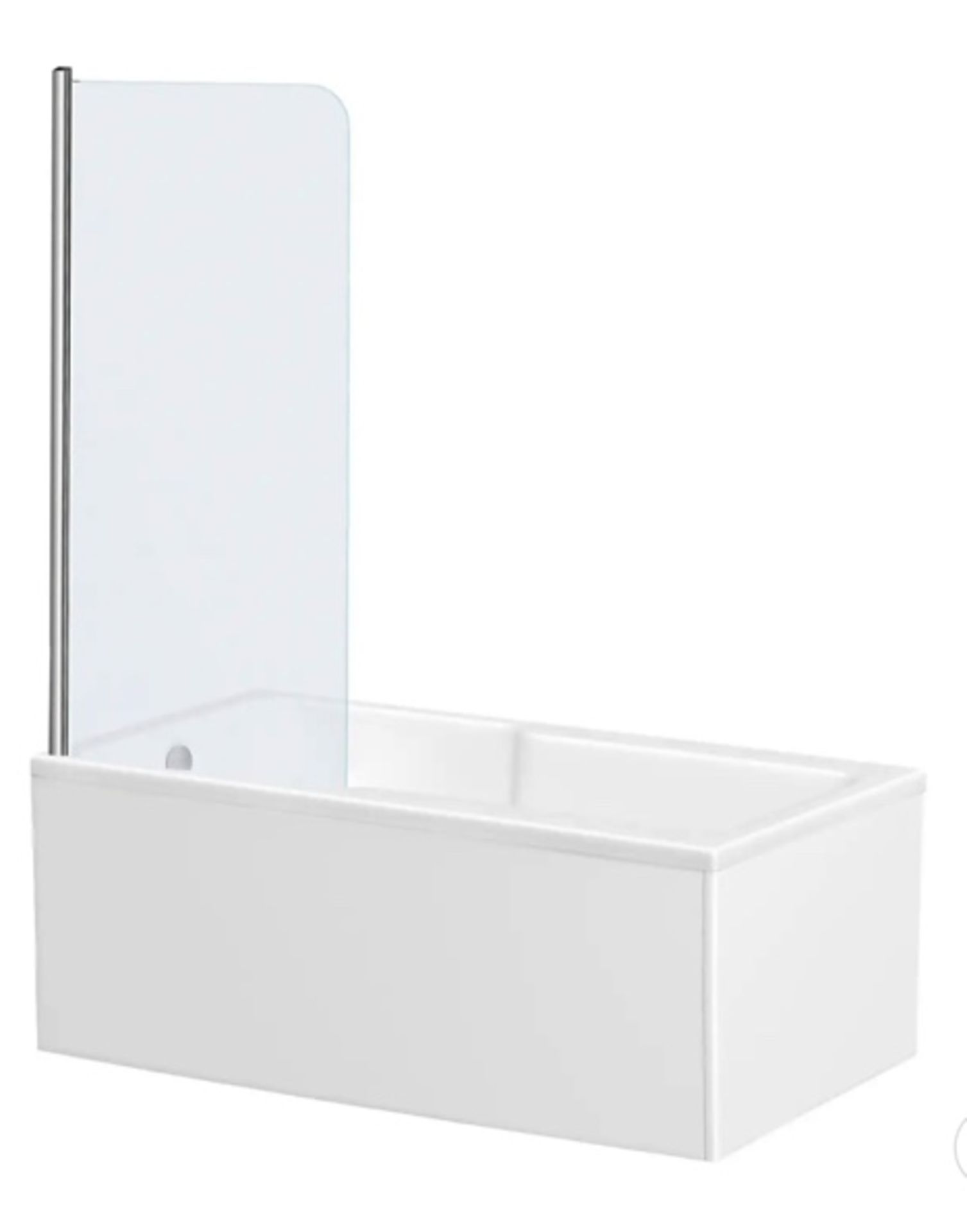 Brand New Boxed Aira White Premiercast Shower Bath RRP £350 **No Vat**