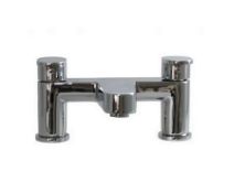 Brand New Boxed Etta Chrome Deck Mounted Bath Filler Tap RRP £240 **No Vat**