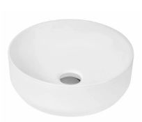 Brand New Boxed Ceramic White Round Washbowl RRP £160 **No Vat**