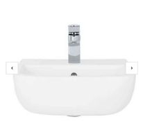 Brand New Boxed Bathstore Cedar 520mm Semi Recessed Basin RRP £120 **No Vat**