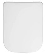 Brand New Boxed Scene White Soft Close Toilet Seat RRP £54 **No VAT**