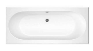 Brand New Boxed Colorado White Premiercast Double Ended Straight Bath - 1800 x 800mm RRP £390