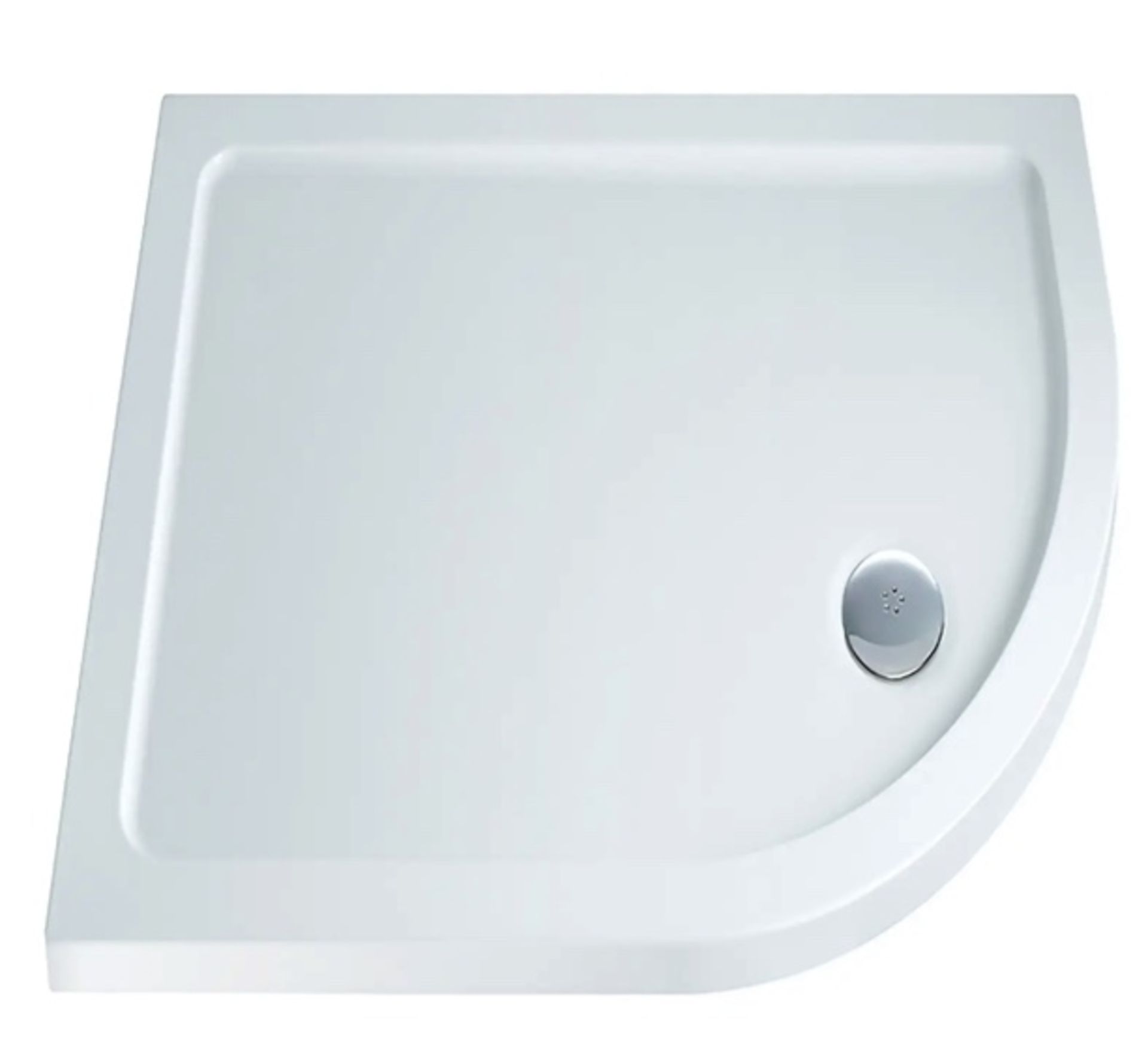 Brand New Boxed Emerge Left Hand Offset Quad Shower Tray - 1100x800mm RRP £144 **No Vat**
