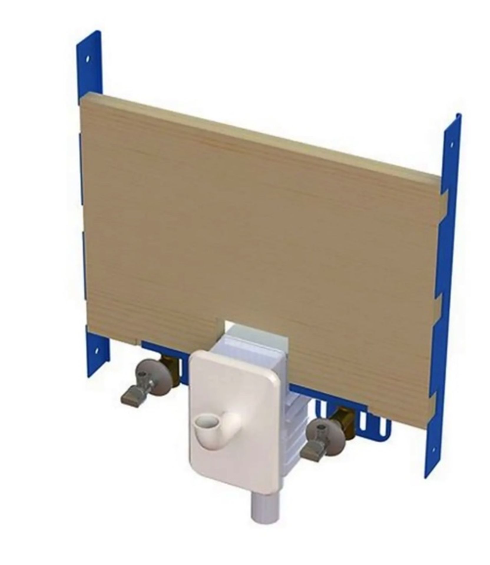 Brand New Boxed Modul White Wall Basin Furniture Frame RRP £180 **No Vat**
