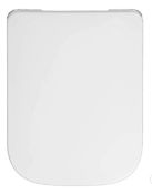 Brand New Boxed Scene White Soft Close Toilet Seat RRP £54 **No VAT**