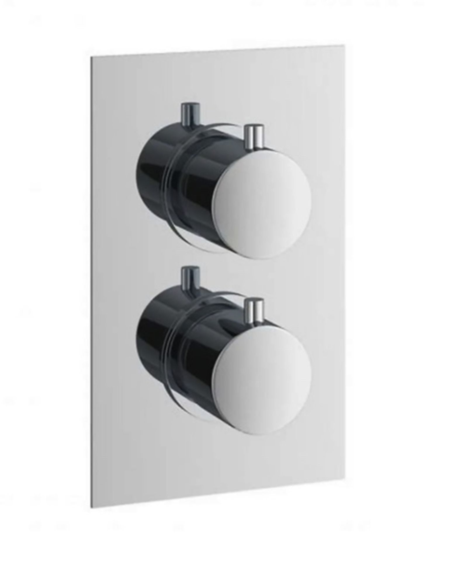 Brand New Boxed Round Shower Valve 2 Outlet Thermostatic - Chrome RRP £215 **No Vat**