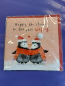 Best Wifey Christmas Cards x 48 RRp over £150