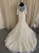 Mary's Bridal designer wedding dress size 12