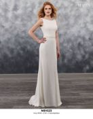 Mary's Bridal Wedding gown size 8. MB1023. Size 8 Crepe dress RRP £1195