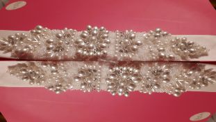 Pearl and bead belt RRP £259