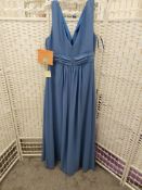Venus Wedgewood blue dress size 18 BM1838