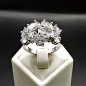 Sterling Silver 8CT 'Matara Diamond' Ring New' with Gift Pouch