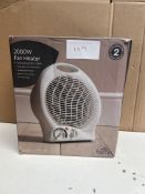 Morrisons 2000w Fan Heater. RRP £19.99 - GRADE U