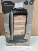 Morrisons 1200w Halogen Heater. RRP £24.99 - GRADE U