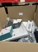 Large Assorted Box Containing Electrical/Home/Tech. Approx. RRP £200 - GRADE U