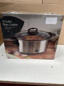 Morrisons 3.5 L Slow Cooker. RRP £39.99 - GRADE U