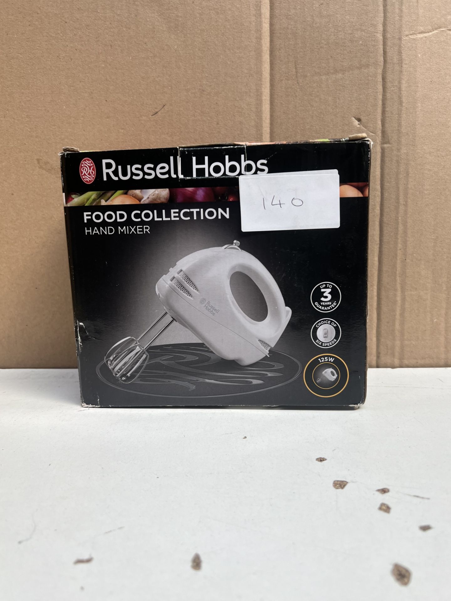 Russell Hobbs Food Collection Hand Mixer. RRP £24.99 - GRADE U