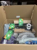 Large Assorted Box Containing Electrical/Home/Tech. Approx. RRP £200 - GRADE U