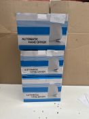 Lot of 3 Automatic Hand Dryers. RRP £90 - GRADE A