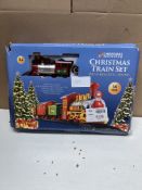 Christmas Workshop Christmas Train Set. RRP £39.99 - GRADE U