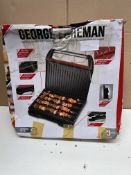 George Foreman Large Health Grill. RRP £69.99 - GRADE U