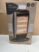 Morrisons 1200w Halogen Heater. RRP £24.99 - GRADE U