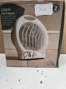 Morrisons 2000w Fan Heater. RRP £19.99 - GRADE U