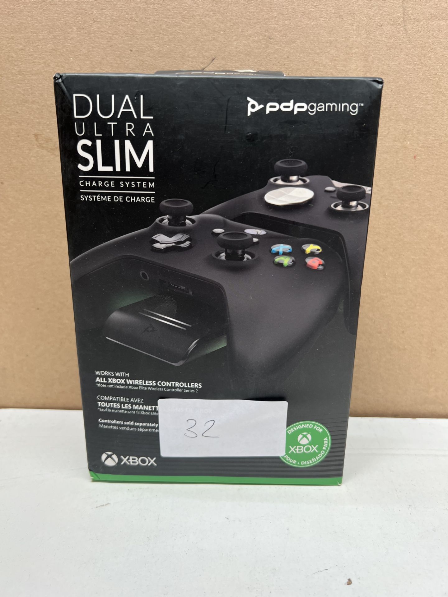 PDP Gaming Dual Ultra Slim Xbox Controller Charging Station. RRP £24.99 - GRADE U