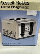 Russell Hobbs Emma Bridgewater 4 Slice Toaster. RRP £59.99 - GRADE U