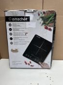 Amzchef Single Induction Hob. RRP £69.99 - GRADE U