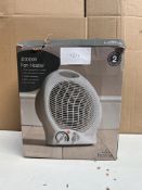 Morrisons 2000w Fan Heater. RRP £19.99 - GRADE U