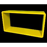 6 x Yellow Floating Wall Cube RRP £29.99