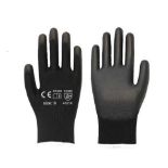 120 Pairs Medium PU Palm Coated Black Gloves Total RRP £240