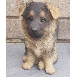 Alsatian Puppy Garden or Home Ornament