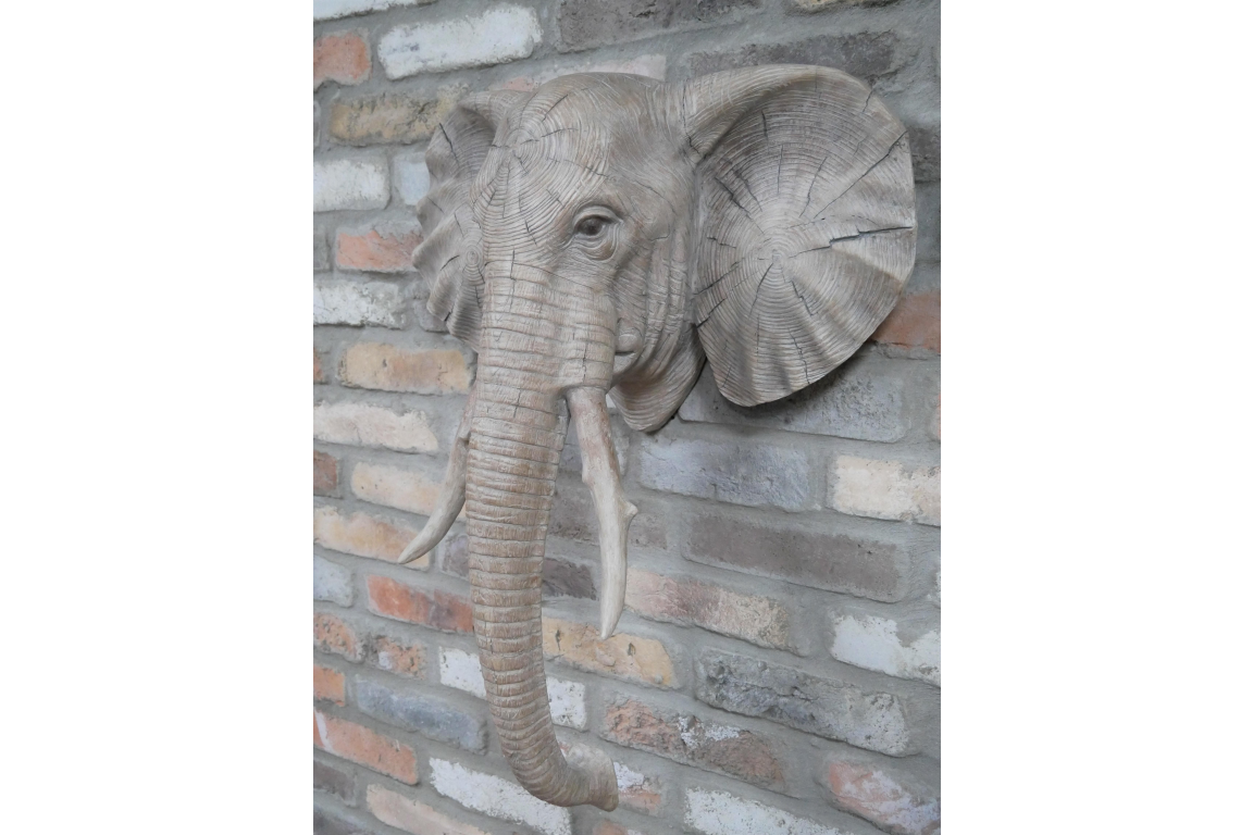 Elephant Head Wall Art - Image 3 of 5