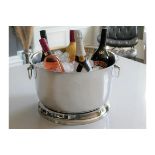 High End Double Walled Large Aluminum Ice Bucket