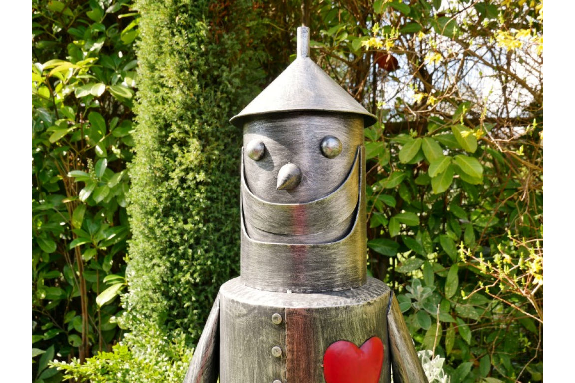 Large Tin Man Garden Statue - Image 3 of 4